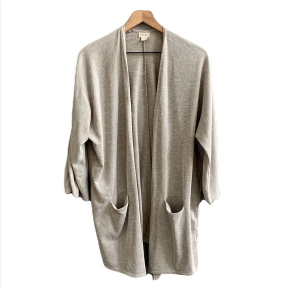 DONNI. Ribbed Sweater Coat, One Size Fits All - Picture 5 of 8